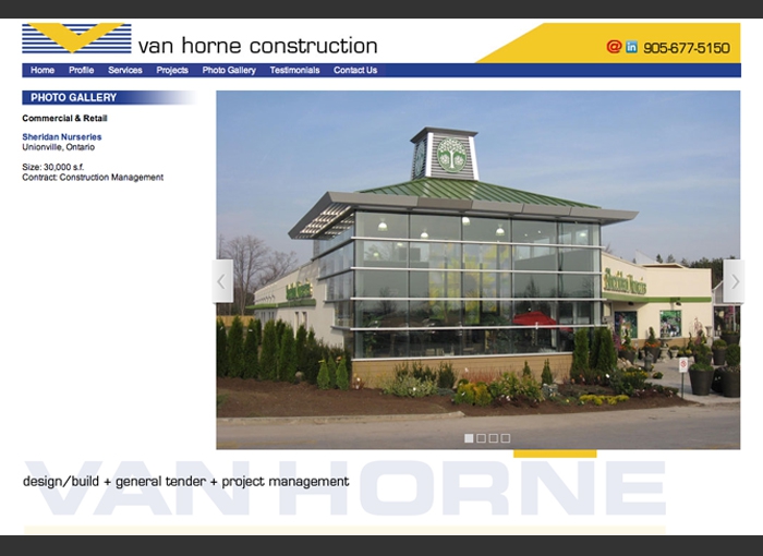 vanhorne construction
